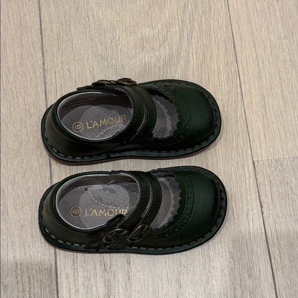L’Amour Tatiana Double Strap Mary Jane